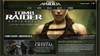 Tomb Raider Website Relaunch